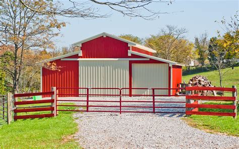 prefab steel barn kit